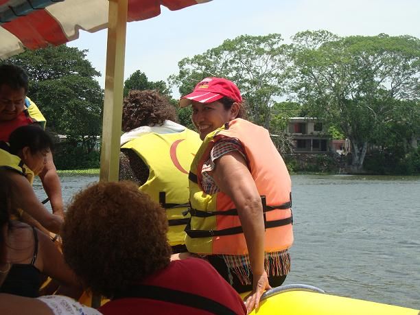 Sra. Juanita para que vean sus hijos lo extremo del viaje. jajaj