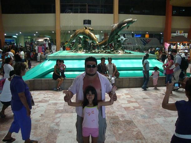 Un dominguito en el acuario