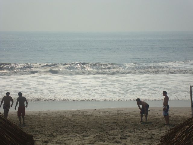 La playa del hotel 