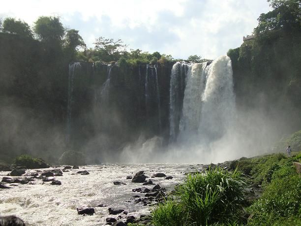 La cascada completa mas de 50m EL SALTO DE EYIPANTLA