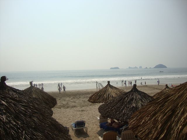 La playa de Ixtapa